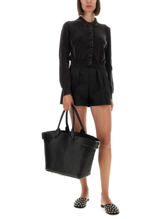 25FW 알렉산더 왕 가디건 1KC3253055 011 Black - ALEXANDER WANG