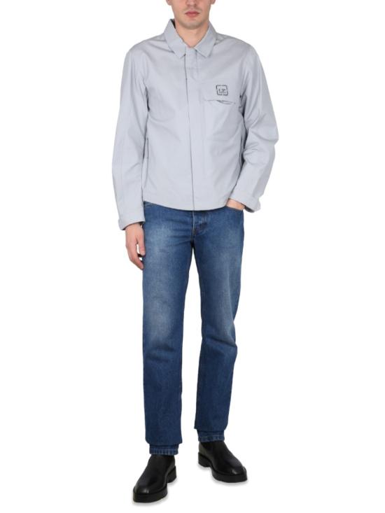  씨피 컴퍼니 긴팔 셔츠 14CMOS019A 006450A805 Grey - C.P. COMPANY