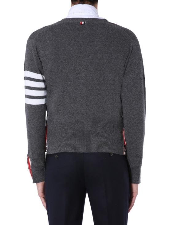  톰브라운 가디건 MKC001A 00011038 Grey - THOM BROWNE