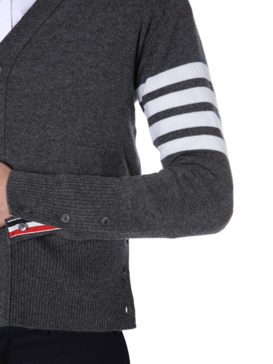  톰브라운 가디건 MKC001A 00011038 Grey - THOM BROWNE