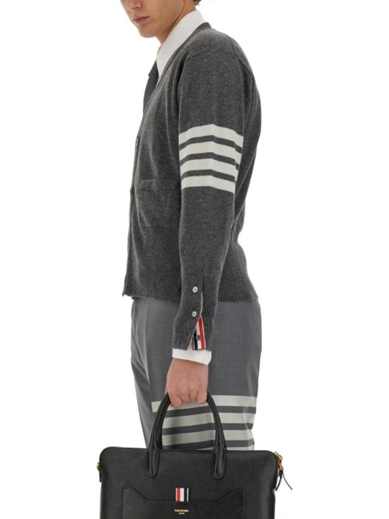  톰브라운 가디건 MKC001A 00011038 Grey - THOM BROWNE