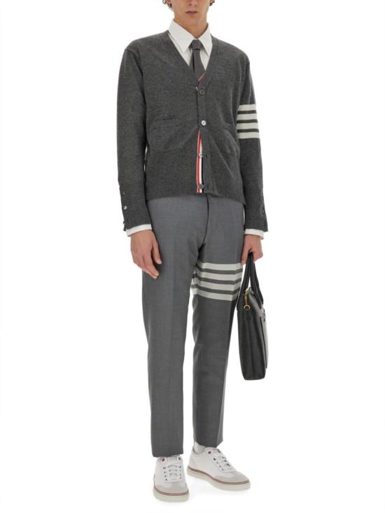  톰브라운 가디건 MKC001A 00011038 Grey - THOM BROWNE
