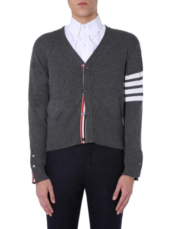  톰브라운 가디건 MKC001A 00011038 Grey - THOM BROWNE