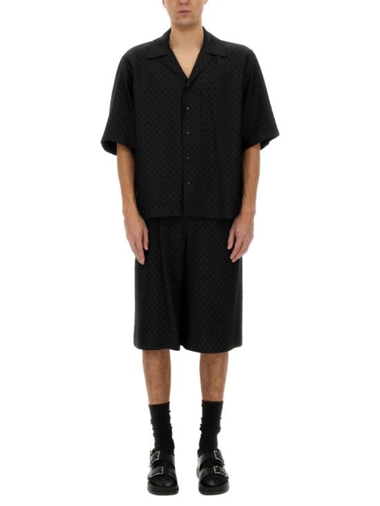  알렉산더 맥퀸 숏팬츠 814209 QRABU1010 Black - ALEXANDER MCQUEEN