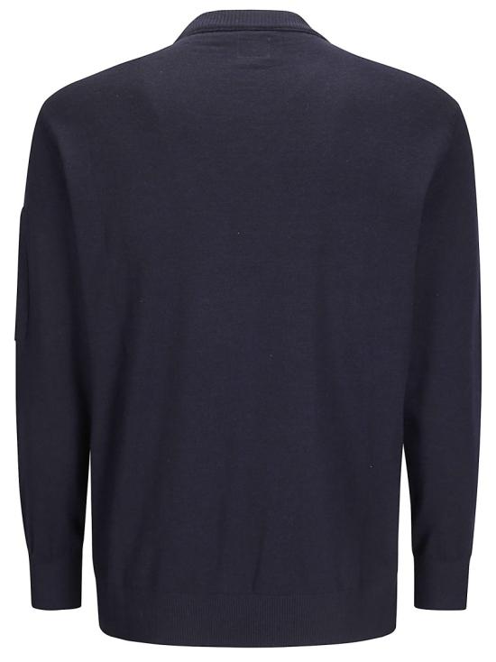 25FW 씨피 컴퍼니 스웨터 19CMKN037A005528A Blue - C.P. COMPANY