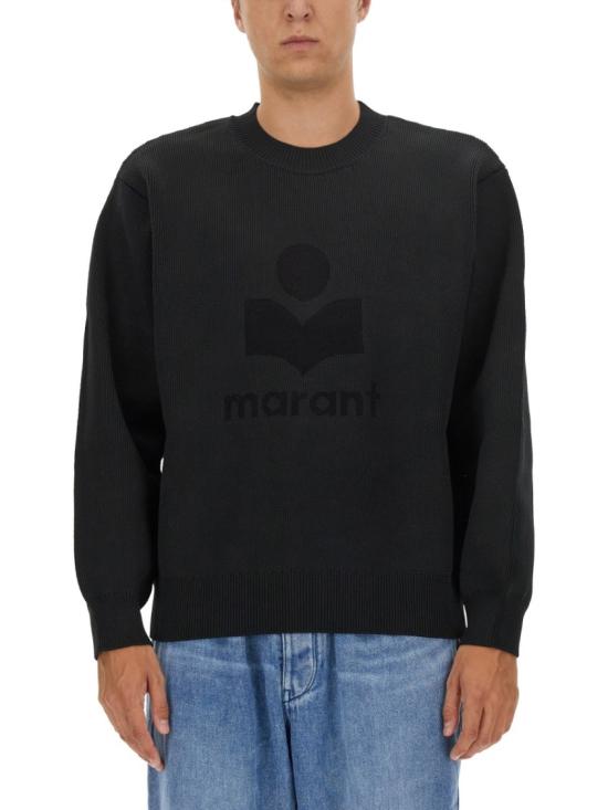  이자벨마랑 긴팔 티셔츠 PU0182HA A3L83H01BK Black
