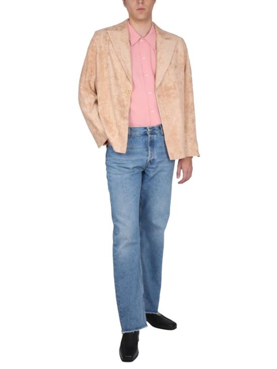  세퍼 데님 팬츠 SS23STRAIGHTCUT FLOWERDENIM Blue - SEFR