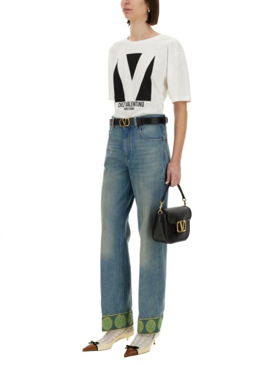25SS 발렌티노 가라바니 반팔 티셔츠 6B3MG24H95W A03 White - VALENTINO GARAVANI