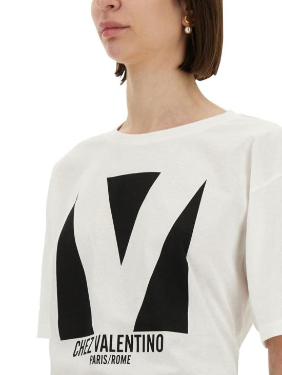 25SS 발렌티노 가라바니 반팔 티셔츠 6B3MG24H95W A03 White - VALENTINO GARAVANI