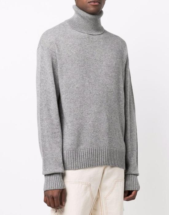 25FW 오프화이트 터틀넥 OMHF027F21KNI0010606 Grey - OFF WHITE
