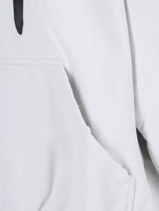 25SS 발렌시아가 3B 리퀴파이드 라지 핏 후드 803265 TRVS99081 White - BALENCIAGA