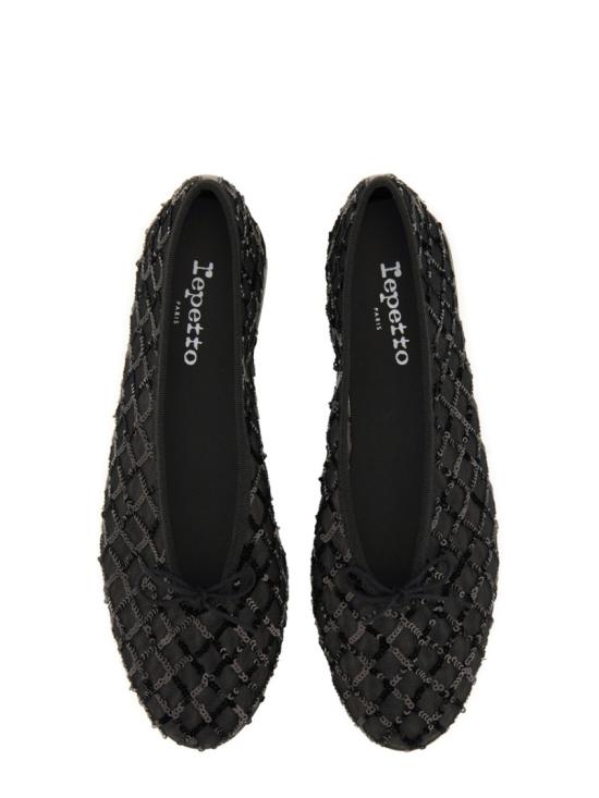 25SS 레페토 플랫 슈즈 V4096RESEQ 410 Black - REPETTO