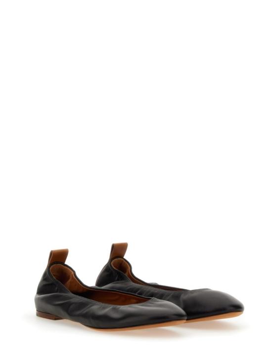  랑방 플랫 슈즈 FW BAMB02 NAPA P2410 Black - LANVIN