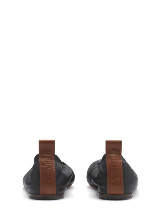  랑방 플랫 슈즈 FW BAMB02 NAPA P2410 Black - LANVIN