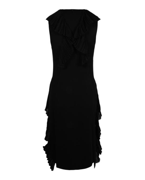  버버리 미디 원피스 8058106 00002 8 Black - BURBERRY