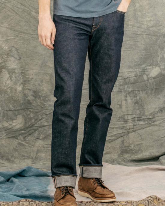  히로시 카토 데님 팬츠 해머 스트레이트 진 - HIROSHI KATO