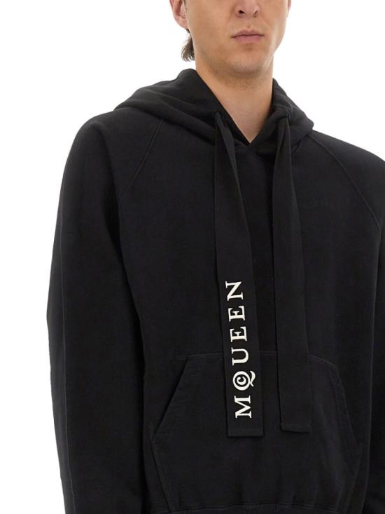 25FW 알렉산더 맥퀸 탑 827062 QXACE1000 Black - ALEXANDER MCQUEEN