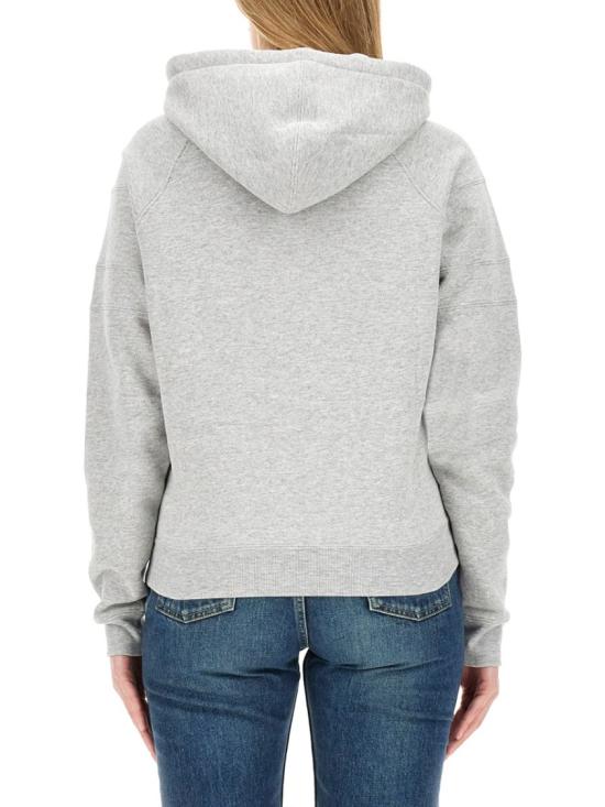  생로랑 후드 티셔츠 728319 Y37GY1403 White - SAINT LAURENT