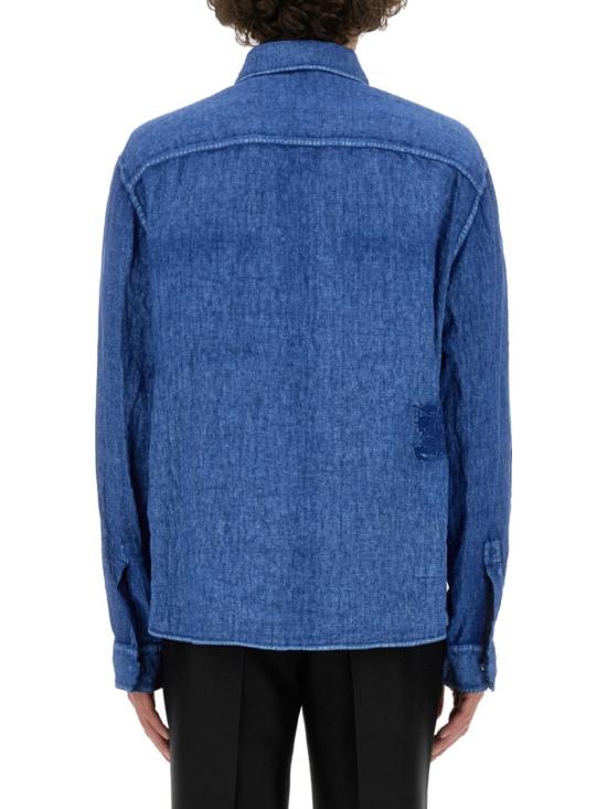  버버리 데님 자켓 8081690 B7323 Blue - BURBERRY