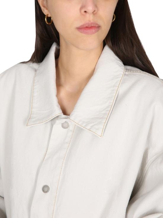  마르지엘라 자켓 S51AM0486 S30857961 White - MAISON MARGIELA