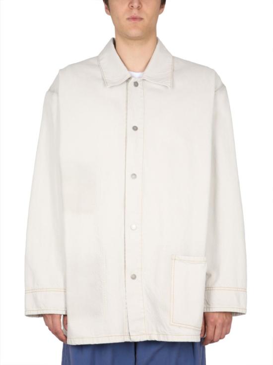  마르지엘라 자켓 S51AM0486 S30857961 White - MAISON MARGIELA