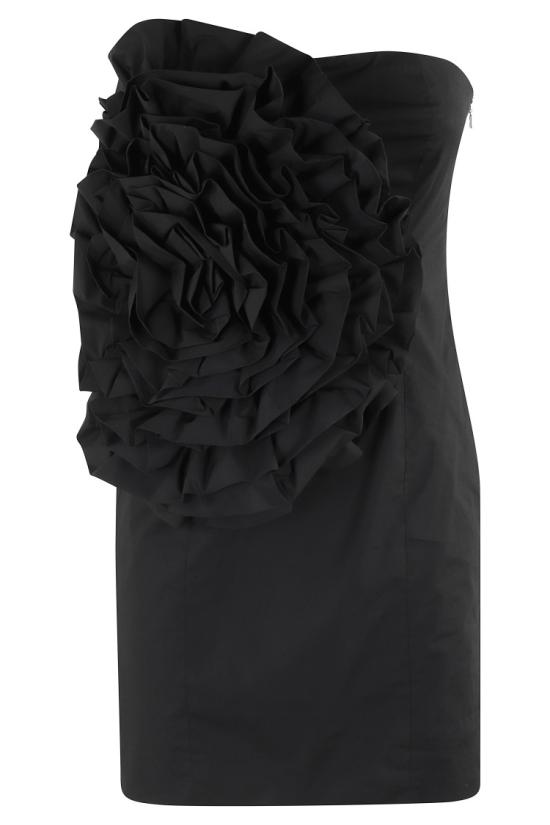  로테이트 숏 원피스 113839100 096 Black