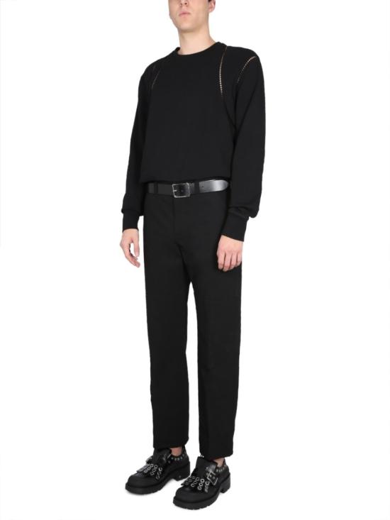  알렉산더 맥퀸 스트레이트 팬츠 724285 QUS031000 Black - ALEXANDER MCQUEEN