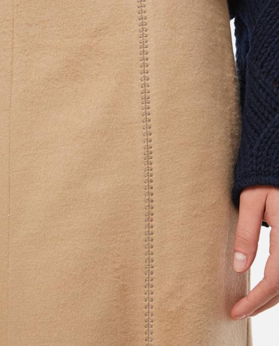  가브리엘라허스트 롱 스커트 1233140S087CML Brown - GABRIELA HEARST