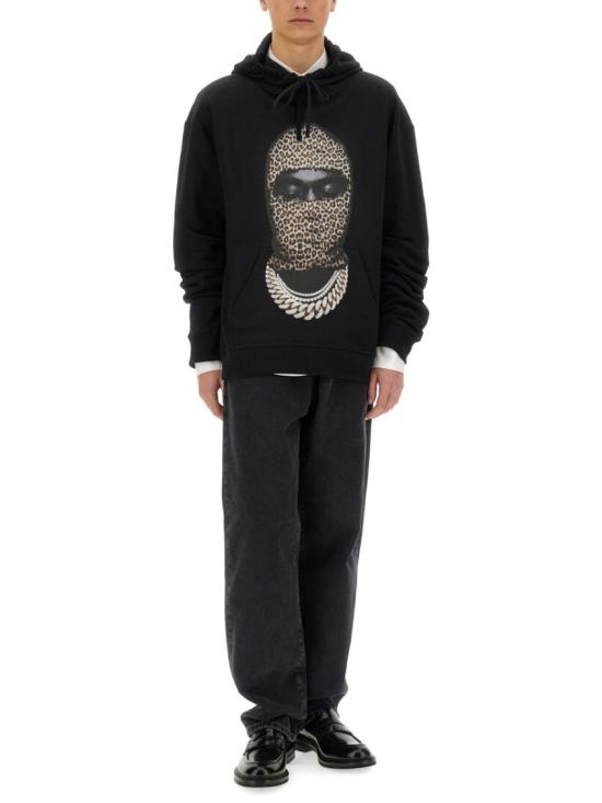 25SS 이놈어닛 후드 티셔츠 NUS25228 009 Black - IH NOM UH NIT