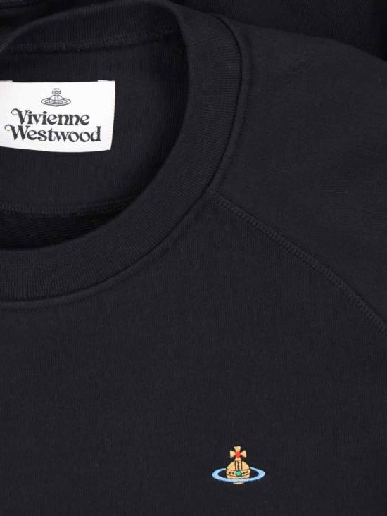25FW 비비안웨스트우드 긴팔 티셔츠 3I010014 J006ON401 Black - VIVIENNE WESTWOOD