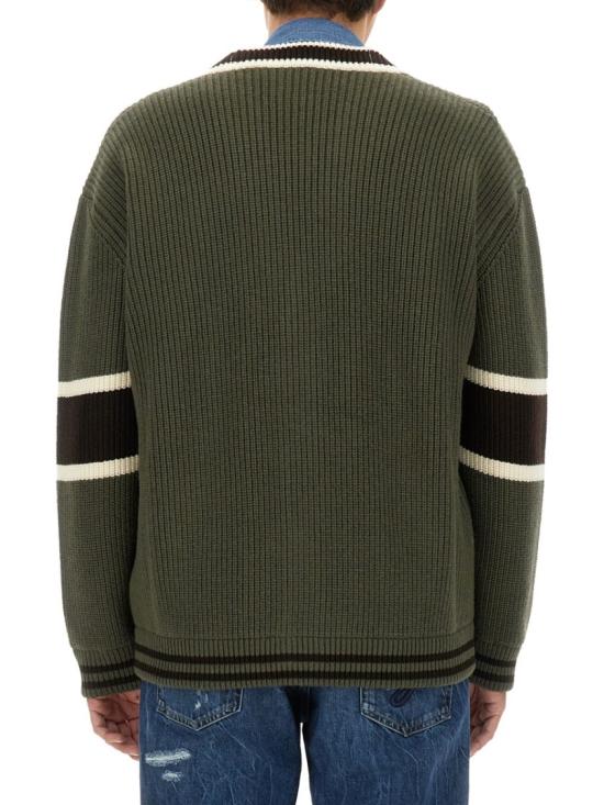  돌체앤가바나 가디건 GXV13Z JCVYCV9638 Green - DOLCE & GABBANA