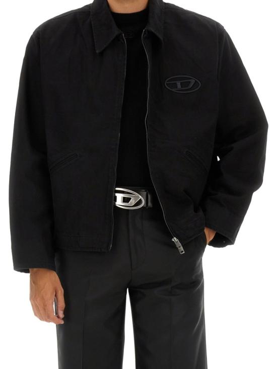  디젤 K 비에리 울 앤 캐시미어 스웨터 A12436 0GEAY9XX Black - DIESEL