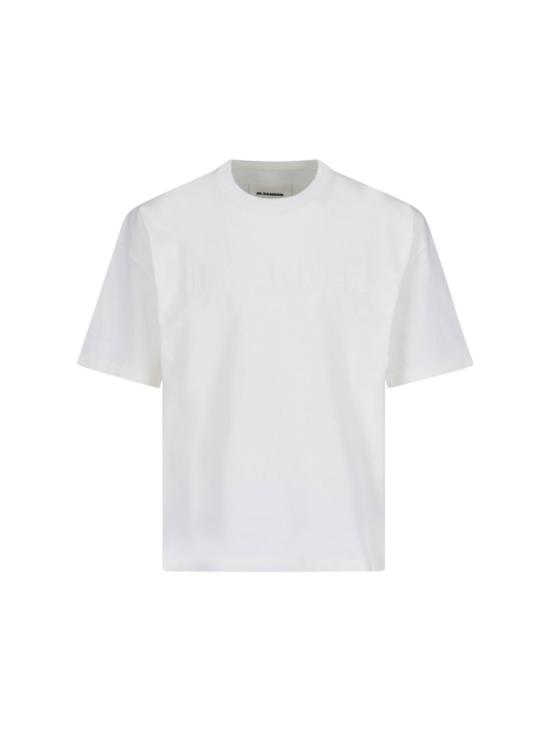 25SS 질샌더 반팔 티셔츠 J21GC0168 J20243102 White