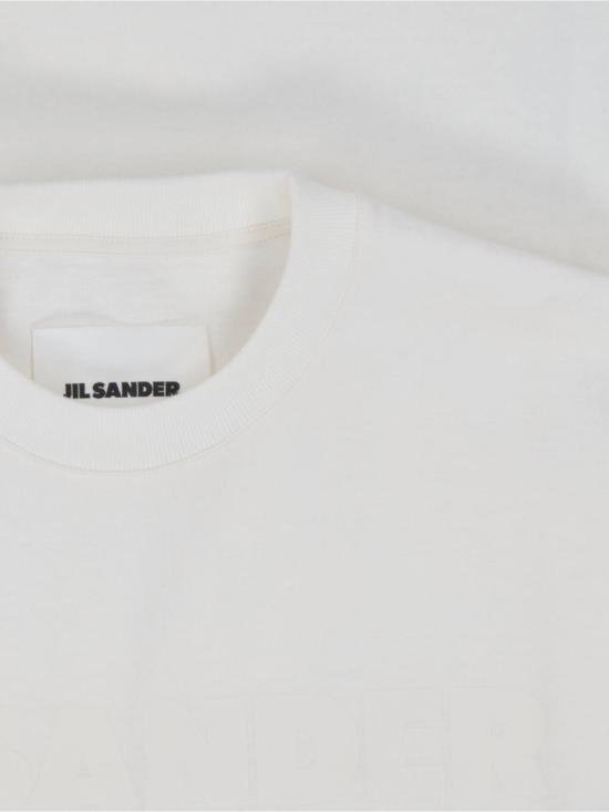  질샌더 반팔 티셔츠 J21GC0168 J20243102 White - JIL SANDER