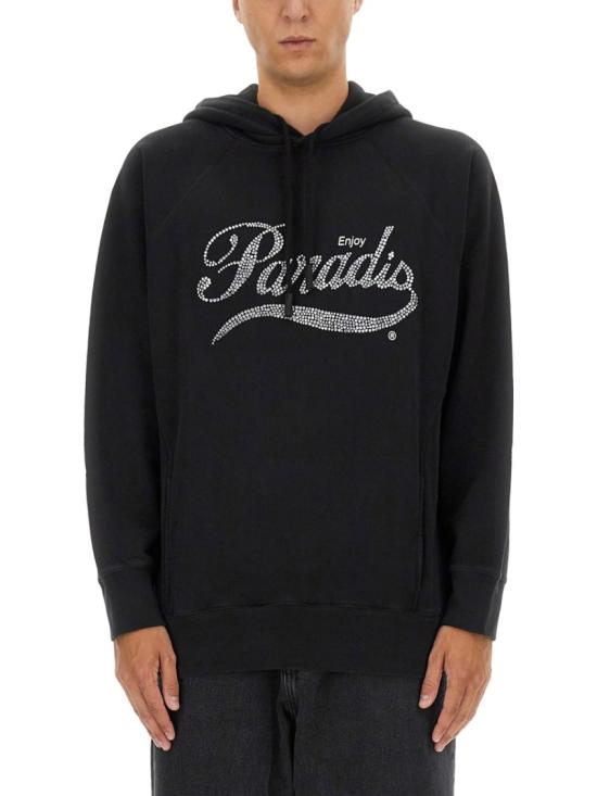  3.파라디스 후드 티셔츠 AW2439 BLACK Black