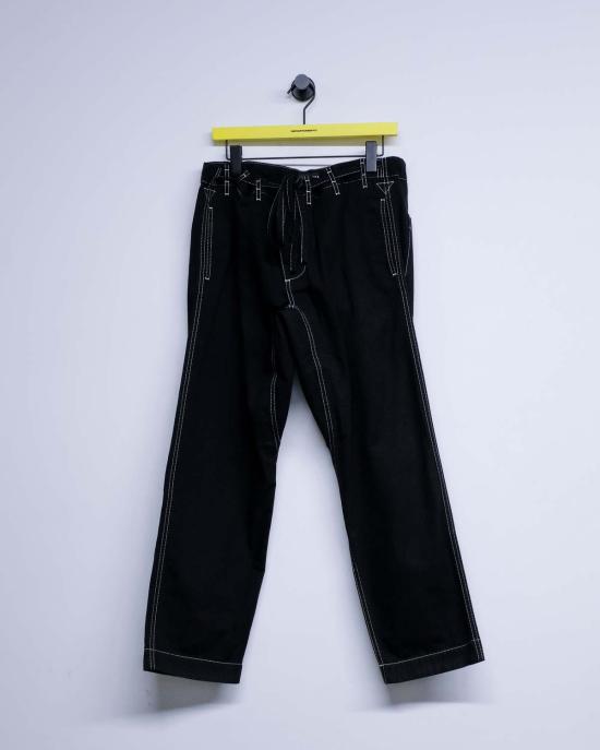  케이시 케이시 데님 팬츠 타이 미 업 팬츠