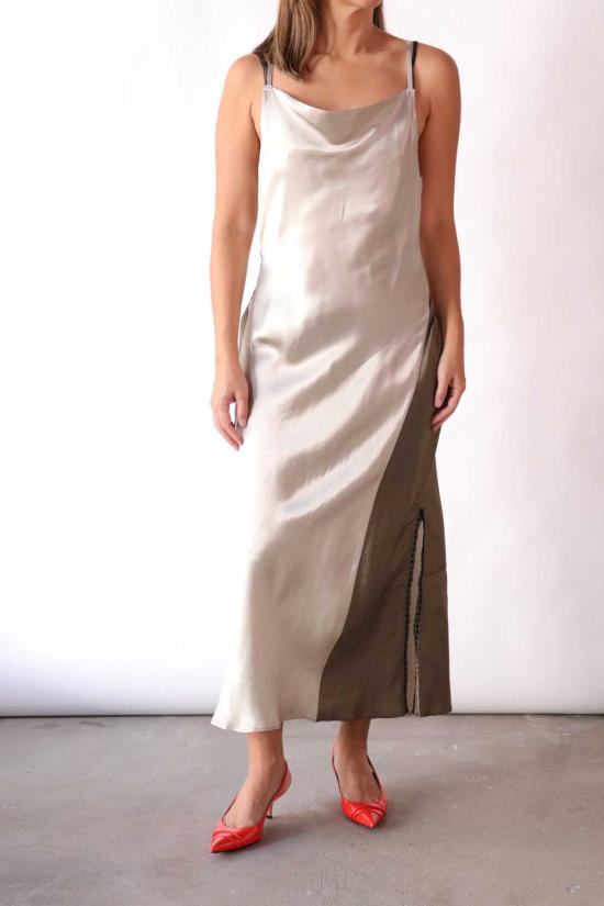  타나카 롱 원피스 캐미 드레스 - TANAKA