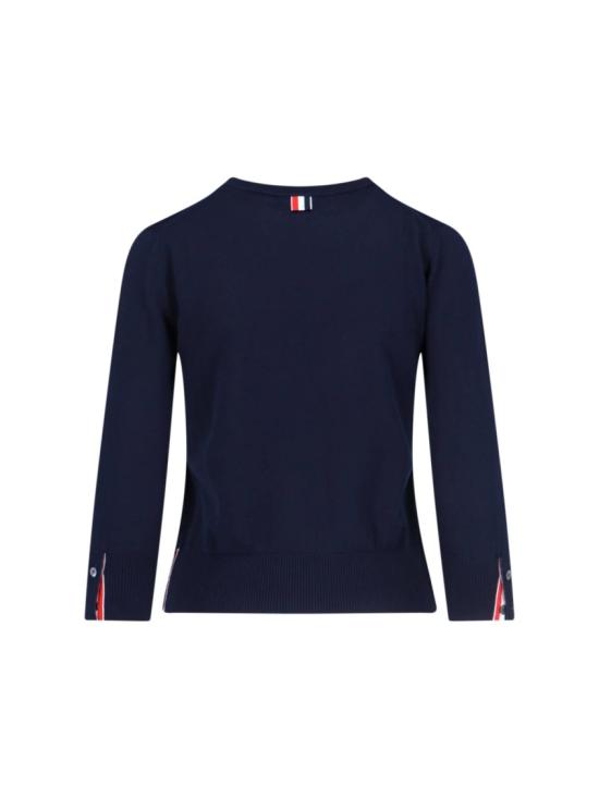  톰브라운 긴팔 티셔츠 FKA487A Y3036415 Blue - THOM BROWNE