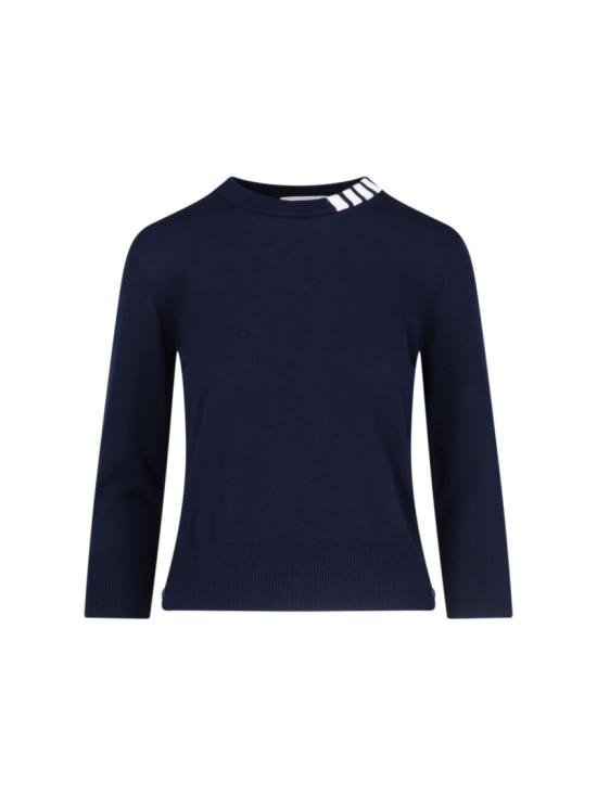  톰브라운 긴팔 티셔츠 FKA487A Y3036415 Blue