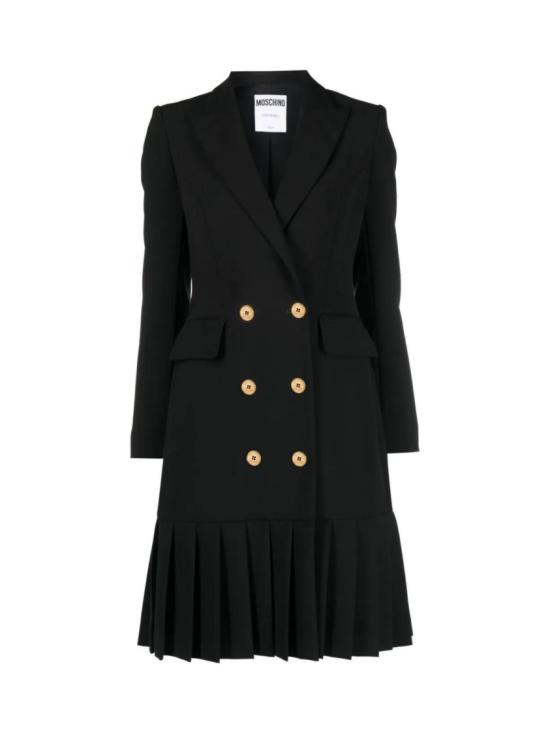  모스키노 미디 원피스 A041355240 Black