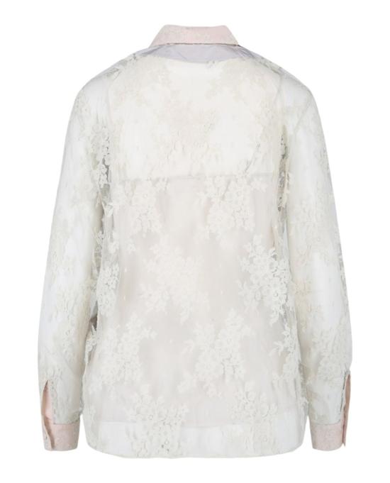  보테가베네타 블라우스 545456 VEYV3 1973 38 White - BOTTEGA VENETA