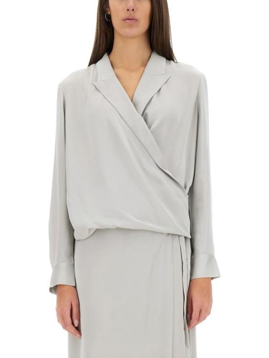 25SS 띠어리 긴팔 티셔츠 O1102503 B6M Grey