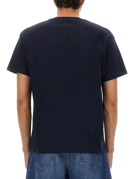 25FW 지방시 맥시 로고 코튼 티셔츠 BM71NK3YRS 411 Blue - GIVENCHY