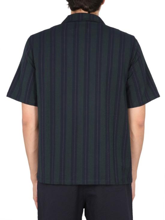  하울린 반팔 셔츠 COCKTAILDAMORE NAVYSTRIPES Multicolor - HOWLIN