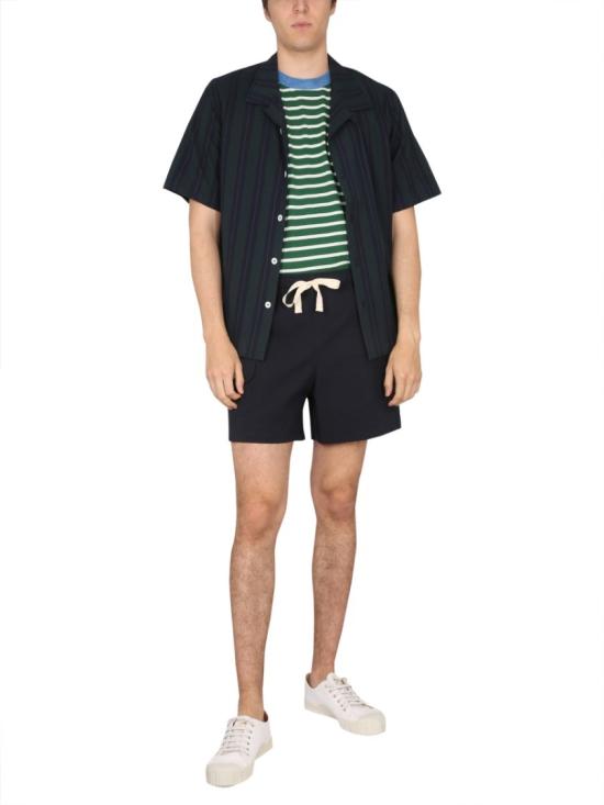  하울린 반팔 셔츠 COCKTAILDAMORE NAVYSTRIPES Multicolor - HOWLIN