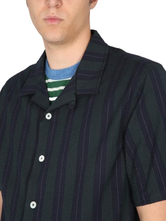  하울린 반팔 셔츠 COCKTAILDAMORE NAVYSTRIPES Multicolor - HOWLIN