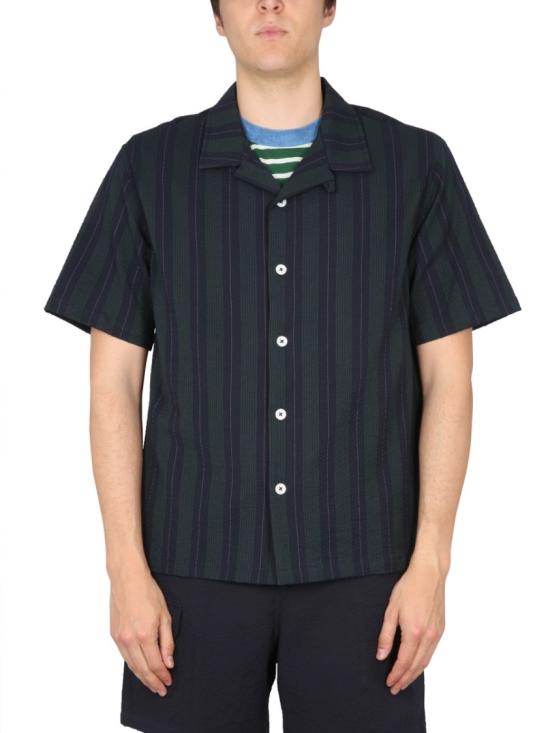  하울린 반팔 셔츠 COCKTAILDAMORE NAVYSTRIPES Multicolor