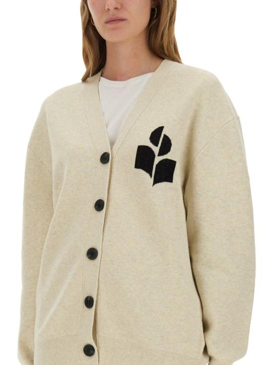  이자벨마랑에뚜왈 노턴 가디건 CA0097FA A1X05E02LY Neutrals - ISABEL MARANT ETOILE