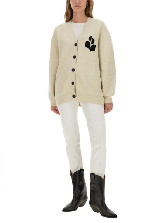  이자벨마랑에뚜왈 노턴 가디건 CA0097FA A1X05E02LY Neutrals - ISABEL MARANT ETOILE