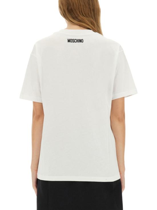 25FW 모스키노 탑 07125441 1001 White - MOSCHINO